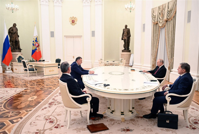 Dodik se sastao s Putinom u Moskvi