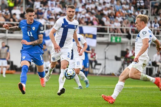 Kvalifikacije za UEFA EURO 2024: Slovenija poražena od Finske