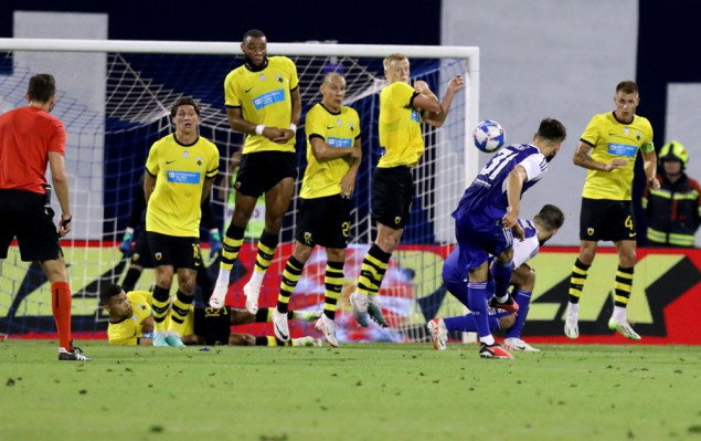 Treće kolo kvalifikacija za Ligu prvaka: Dinamo Zagreb poražen od AEK-a