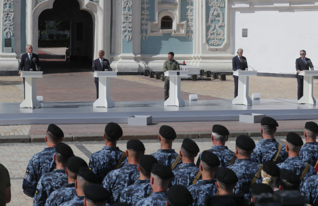 Komšić u Kijevu: Pobrinite se da mir bude pod vašim uvjetima