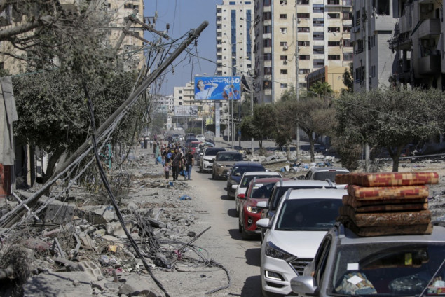 Hiljade Palestinaca bježe na jug nakon naredbe Izraela da se evakuišu