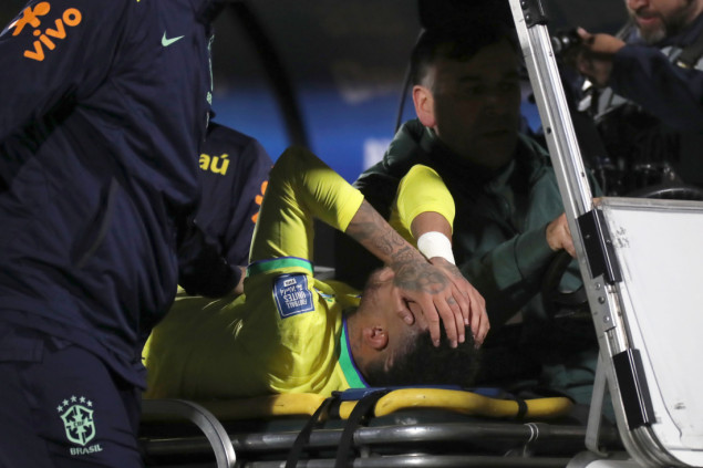 Neymar mora na operaciju lijevog koljena