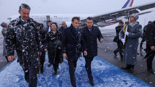 Macron doputovao u Astanu, sastao se s predsjednikom Kazahstana Tokajevom