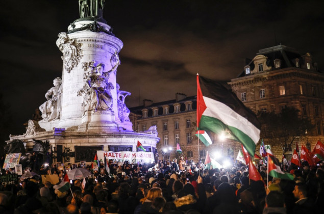 Hiljade ljudi u Parizu na novom skupu podrške Palestini