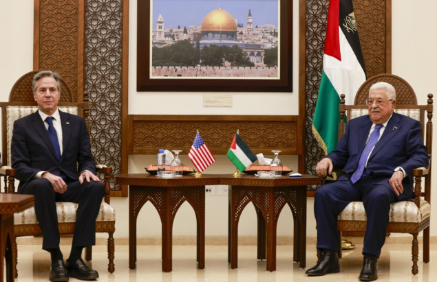 Abbas na sastanku s Blinkenom: Nećemo dozvoliti raseljavanje nijednog Palestinca