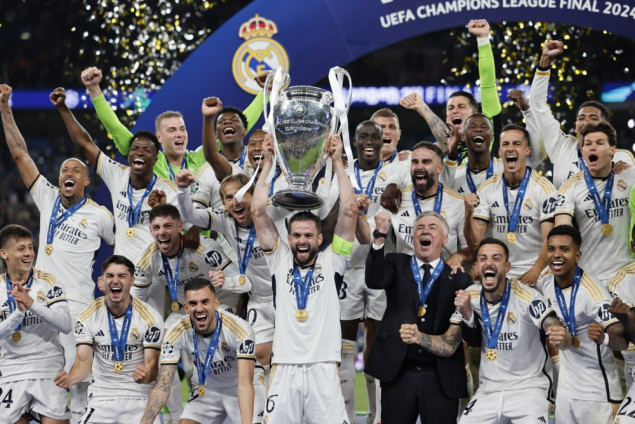 Real Madrid petnaesti put nogometni prvak Europe