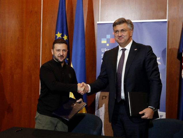 Plenković i Zelenski razgovarali o inicijativama za mir u Ukrajini