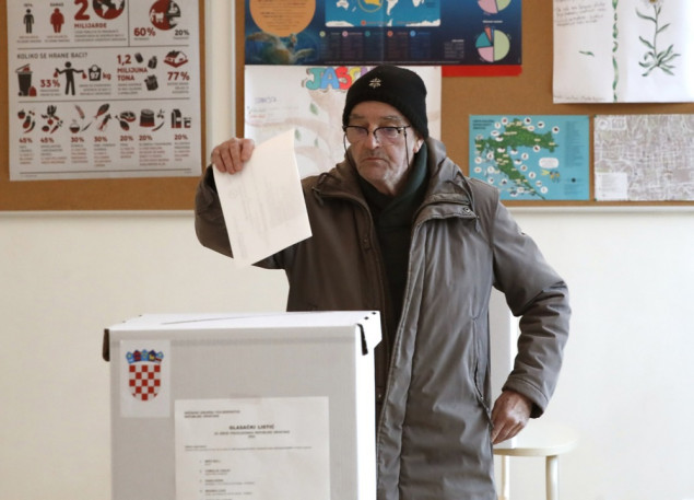 Izlaznost na predsjedničkim izborima u Hrvatskoj 36 posto