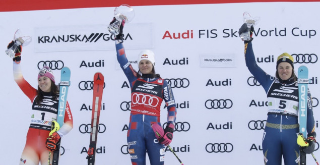 Hrvatica Zrinka Ljutić pobijedila u slalomu u Kranjskoj Gori
