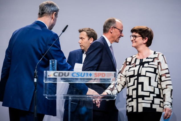 Njemački CSU podržao koalicioni sporazum sa CDU i SPD