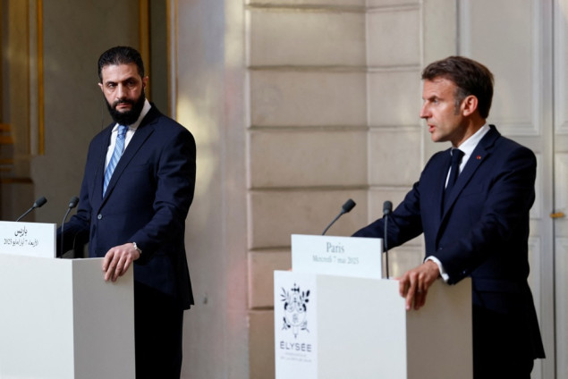 Macron u Damasku na razgovorima sa sirijskim predsjednikom Ahmadom al-Sharaaom
