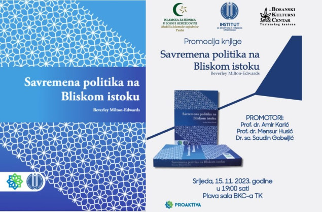 Sutra u Tuzli promocija knjige “Savremena politika na Bliskom istoku”