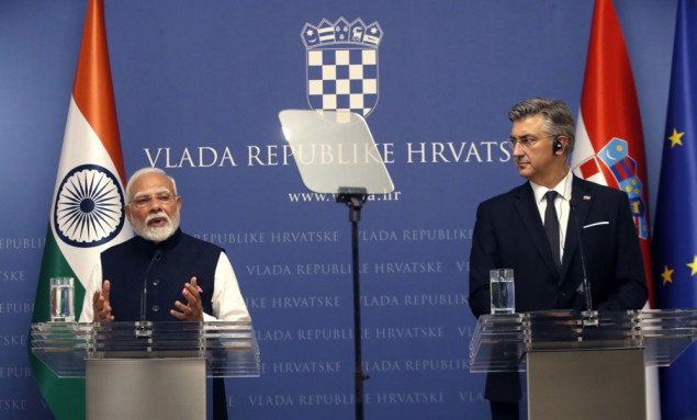 Premijer Indije Modi u Hrvatskoj: Vežu nas iste vrijednosti, jačamo saradnju na više polja