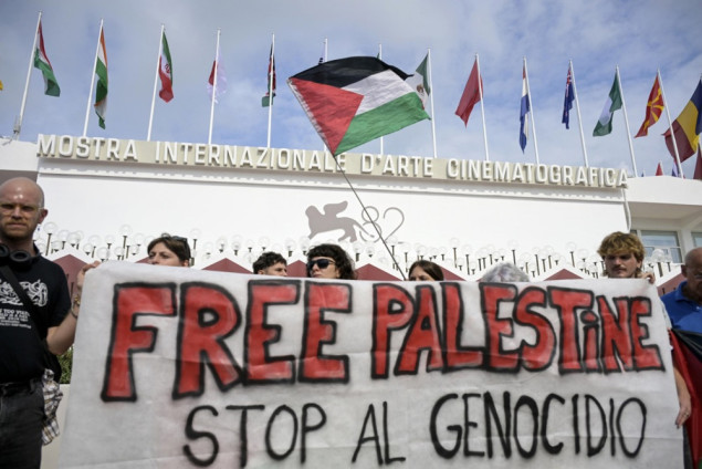 Italijanski demonstranti osudili genocid u Gazi na Filmskom festivalu u Veneciji