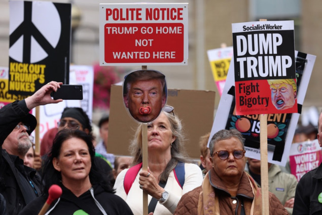 Britanija dočekuje Trumpa uz haos - Druga posjeta u znaku protesta i sukoba