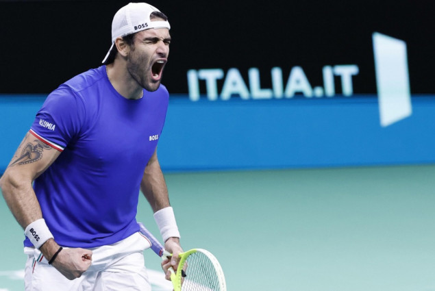 Teniseri Italije poveli protiv Belgije u polufinalu Davis Cupa