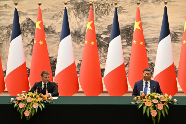 Xi i Macron za saradnju u globalnim krizama i trgovini
