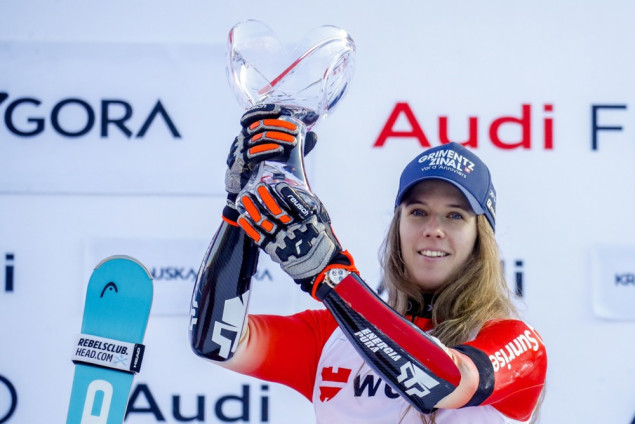 Rast po prvi put pobijedila u veleslalomu