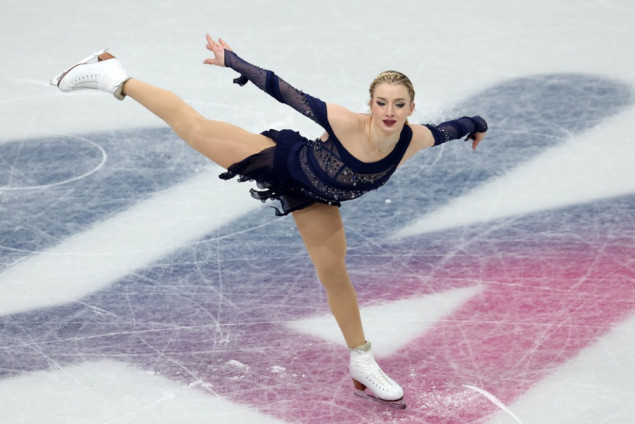 Američka klizačica Glenn kritikovana zbog autorskih prava za muziku tokom nastupa na ZOI