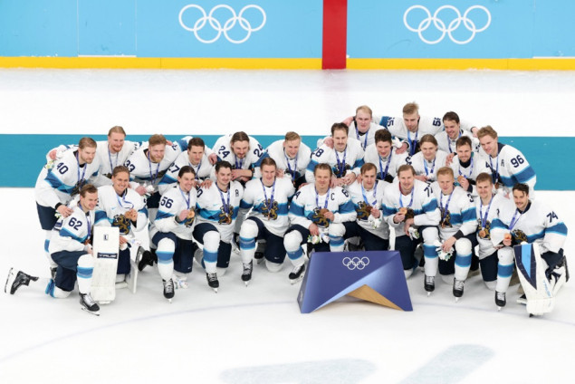 Hokejaši Finske osvojili bronzu na Zimskim olimpijskim igrama