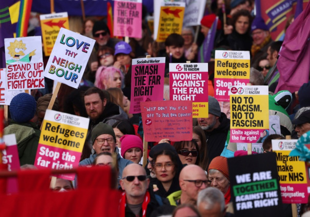U Londonu održan veliki protest protiv ekstremne desnice