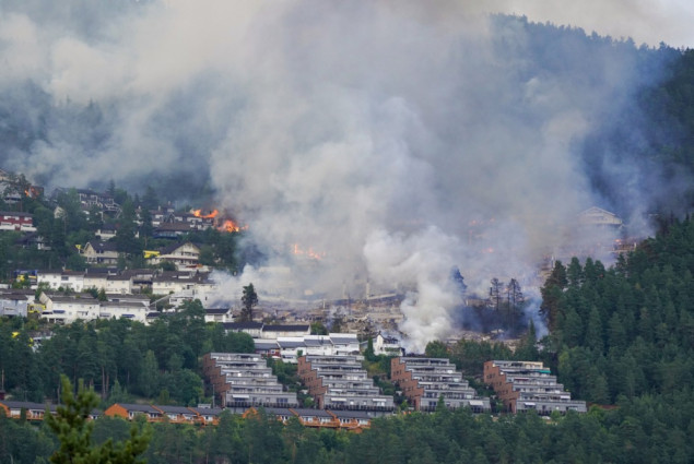 U velikom požaru u Norveškoj uništeno više od stotinu domova