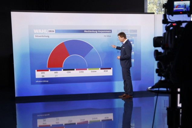 AfD tijesno ispred SPD-a na izborima u njemačkoj saveznoj pokrajini Mecklenburg-Vorpommern