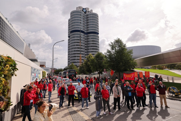 Protesti radnika automobilske industrije širom Njemačke