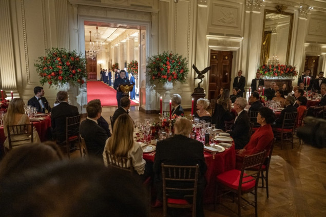 Milijarderi i uticajni ljudi iz Washingtona na raskošnoj večeri Xija i Trumpa