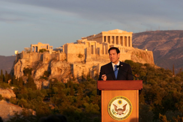 Marco Rubio traži podršku Grčke u američkoj kampanji protiv Međunarodnog krivičnog suda