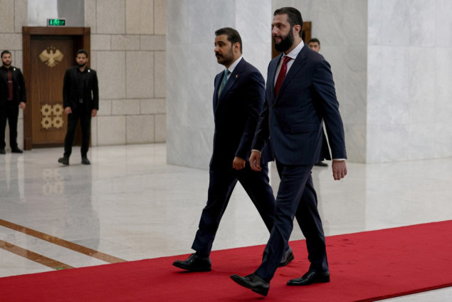 Irački premijer al-Zaidi sastao se u Damasku sa sirijskim čelnikom al-Sharaaom Irački premijer al-Zaidi sastao se u Damasku sa sirijskim čelnikom al-Sharaaom