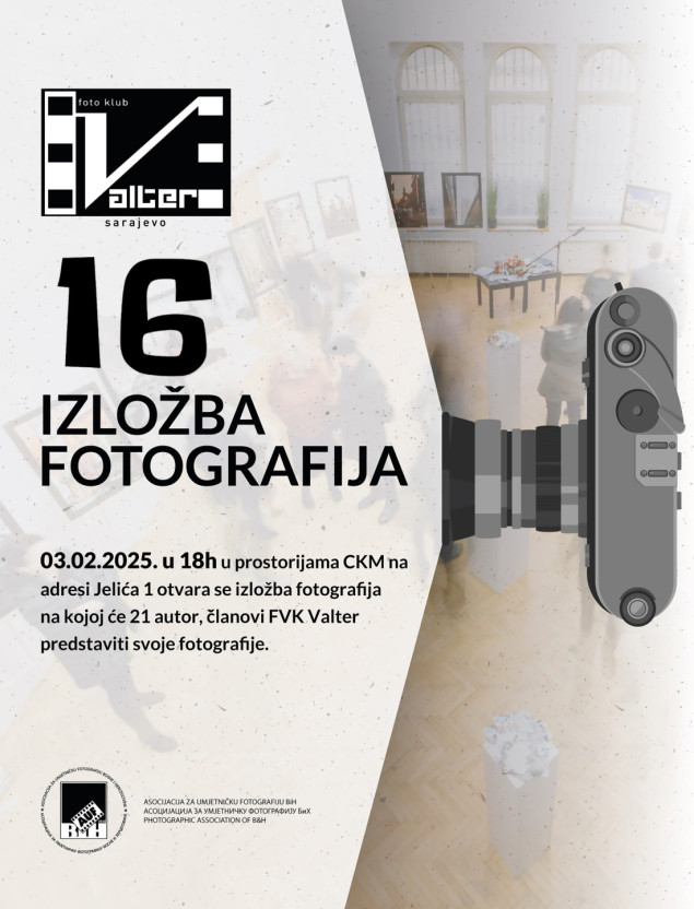 Šesnaesta klupska izložba fotografija FVK „Valter“ Sarajevo