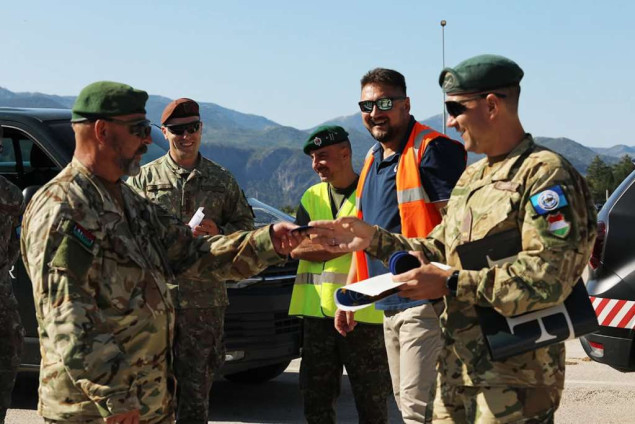 Pričuvne snage iz Mađarske i pripadnici NATO KFOR-a stigli u BiH na vježbu Brzi odgovor 2025