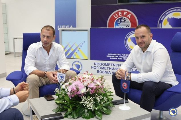 Zeljković se sastao sa Čeferinom