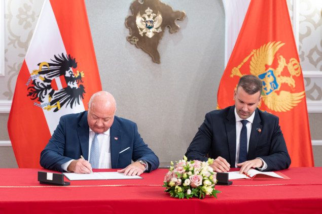 Austrijski kancelar u Podgorici podržao Crnu Goru na putu ka punopravnom članstvu u EU