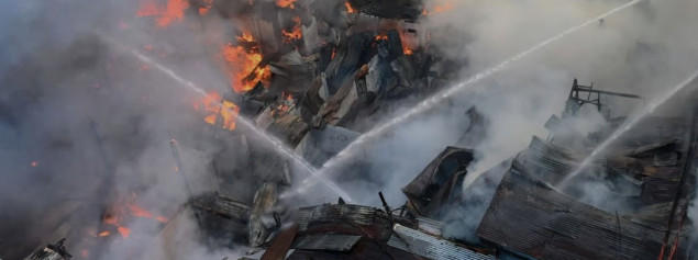 Sedam mrtvih u požaru blizu glavnog grada Filipina