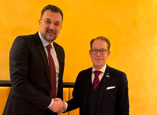 Konaković razgovarao sa švedskim ministrom Billstromom