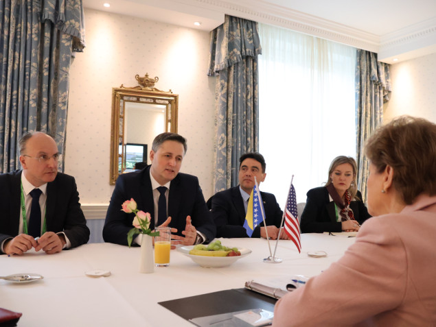 Bećirović - Shaheen: BiH je mjesto u evroatlantskim strukturama