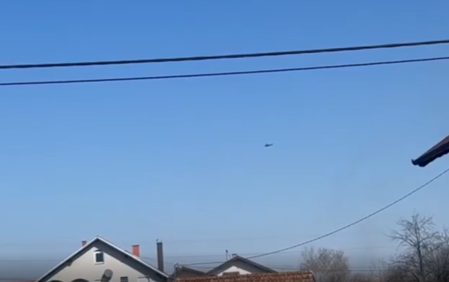 EUFOR-ovi helikopteri nadlijeću Brčko distrikt BiH