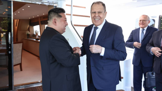 Ruski ministar vanjskih poslova se sastao sjevernokorejskim liderom u Wonsanu