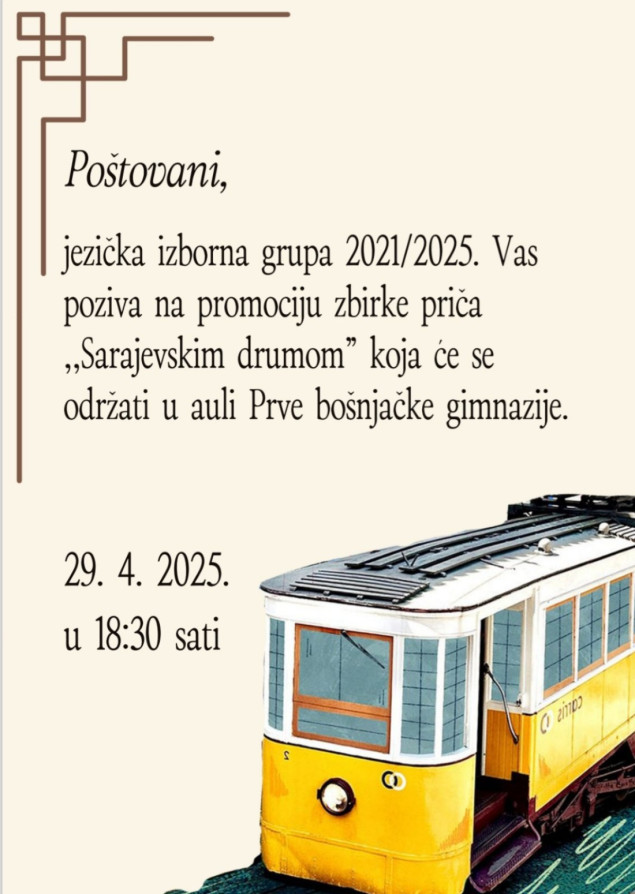 Uskoro promocija knjige "Sarajevskim drumom"