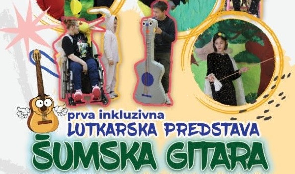 Prva inkluzivna lutkarska predstava “Šumska gitara” 25. aprila u BKC Tuzla