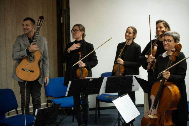 U Kulturnom centru Srebrenica održan koncert Boška Jovića i gudačkog kvarteta 'SA Sinfonietta'