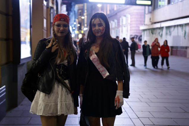 Noć vještica obilježena i na sarajevskim ulicama