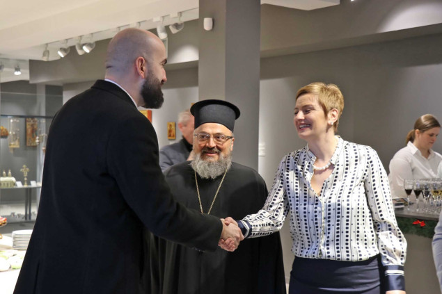 Svečani božićni prijem u manastiru Žitomislić povodom pravoslavnog Božića