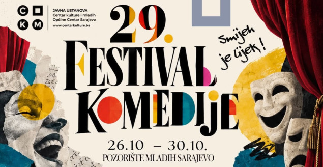 Krajem oktobra počinje 29. festival komedije 'Smijeh je lijek'