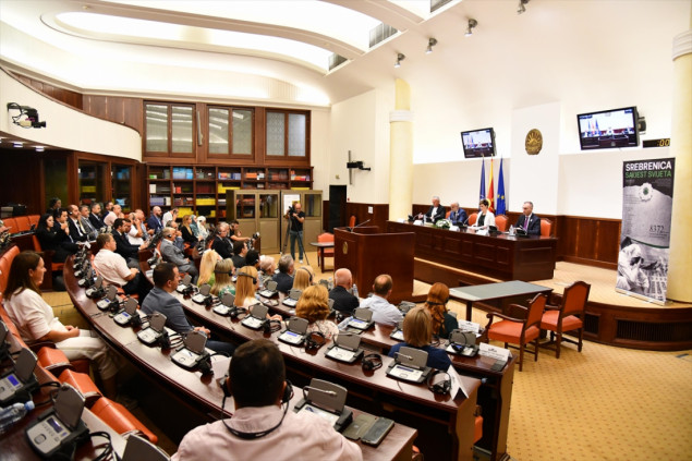 S. Makedonija: Održana komemorativna sjednica povodom Dana sjećanja na genocid u Srebrenici