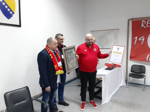 Adnan Šteta počasni član RA Ilidža Amer Demirović