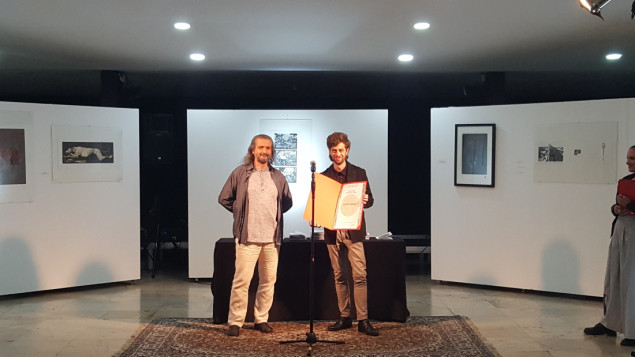 II Grafičko bijenale mladih BiH: Mateiu Osenk-Salleru uručena Grand prix povelja