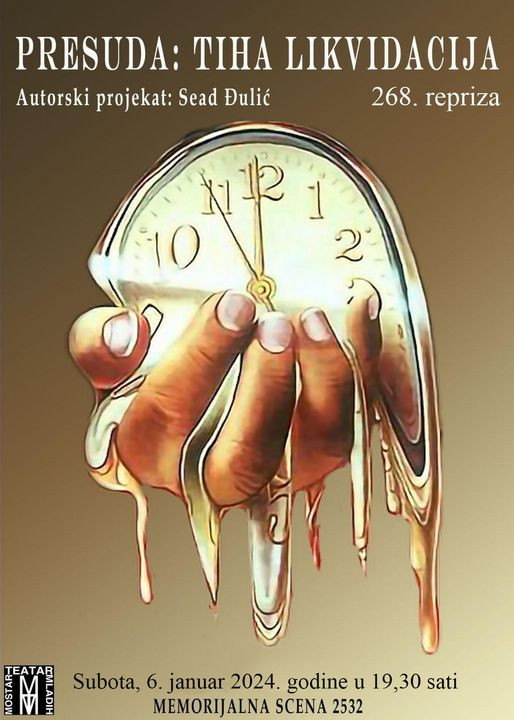 Mostarski teatar mladih: Predstava u funkciji opstanka "Presuda:Tiha likvidacija"